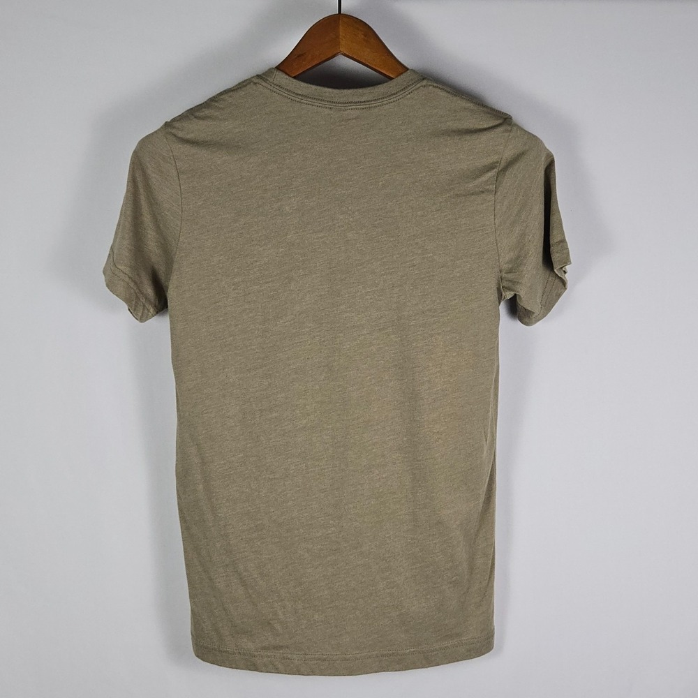 Bella Canvas Mens S Griswold Christmas Tree Farm Graphic Tee Olive Green S Gift - Picture 2 of 9